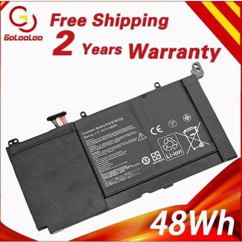 11.4V B31N1336 Laptop Battery For Asus VivoBook C31-S551 S551L S551LB S551LA R553L R553LN R553LF K551L K551LN V551L V551LA