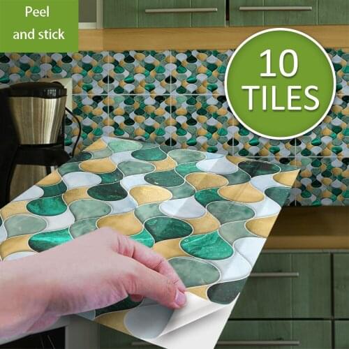 3D Wall Sticker for Living room Kitchen Bathroom Splashback Vinyl Wall Tile Stickers Transfers Wall Decals Room Home Decoration