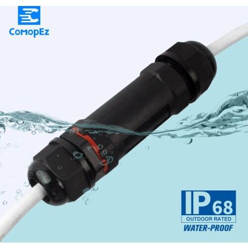 5 pin Wire Waterproof Terminal Connector CA10-M20-5P Quickly Connected Sealed IP68 Box Retardant Junction Boxes