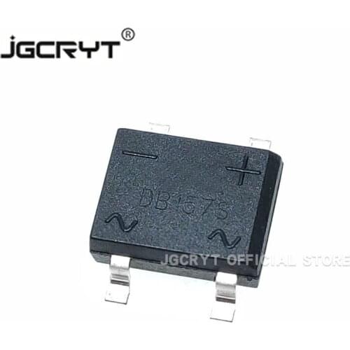 50Unids/lote Original MDD patch DB157S 1.5A/1000V rectifier bridge stack single-phase glass passivated rectifier