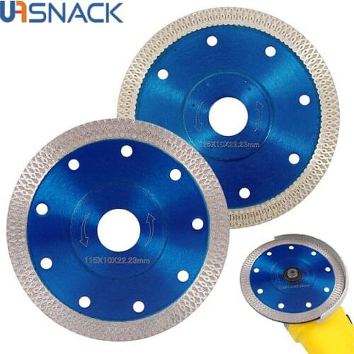 Diamond Saw Blade Granite Marble Cutting Disc Porcelain Tile Ceramic Blades 105/115/125mm for Angle Grinder Diamond Saw Blades