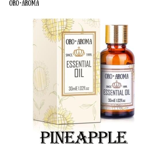 Famous brand oroaroma pineapple oil body face skin care spa message fragrance lamp Aromatherapy pineapple essential oil