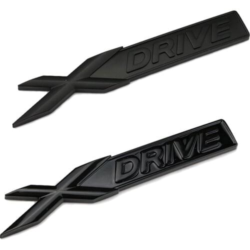 Car 3D X DRIVE Badge Trunk Sticker For BMW X3 X4 X5 3 5 6 4 Series XDRIVE E91 F10 F20 F30 F01 F11 F31 F34 E39 E87 Accessories