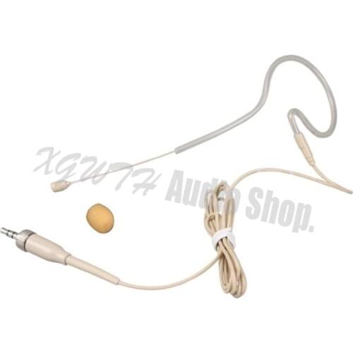 Wireless Single Earhook Headworn Headset Microphone for Sennheiser EW100 EW300 EW500 G1 G2 G3 Bodypack Transmitter Mic System