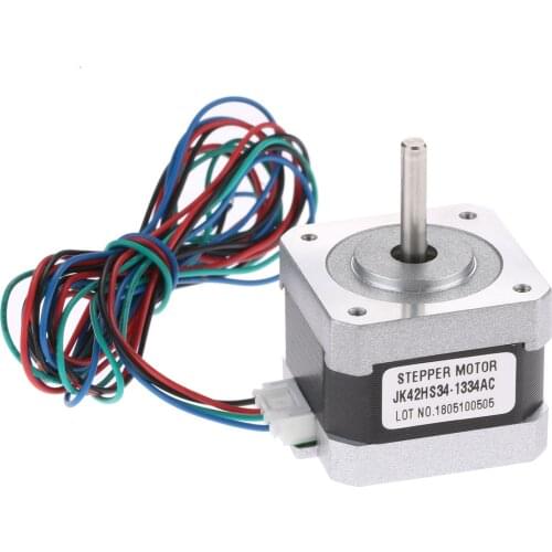 1pc Nema 17 34mm Hybird Stepper Motor 1.8 Degree 2 Phase 2200g.cm 1.33A Stepper Motor 4 leads Stepper Motor For CNC 3D Printers