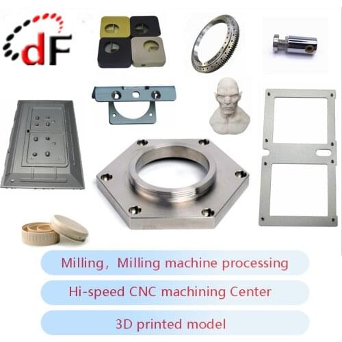 Key ring custom CNC metal processing CNC lathe parts custom model 3D printing batch replying mold