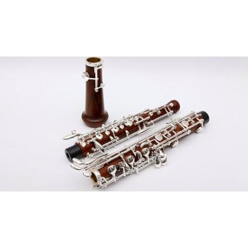 New Oboe C key Ebonite Wood 3rd Octave left F Resonance F with case #G1
