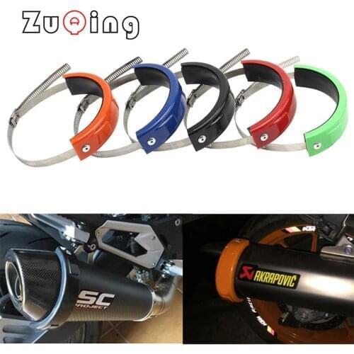 Universal Fit 100MM-140MM Oval Exhaust Protector Can Cover For EXC-F/EXC/SX-F 450/350/530/525/500 Motorcycle Accessories