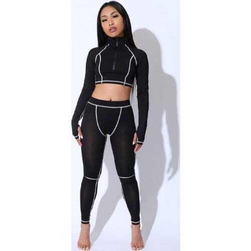 LZYVOO Fitness Yoga Sport Two Piece Set Gym Clothing Bright Color Quick Drying Femme Workout Clothes Summer Clothes For Women