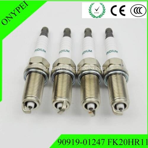 High Quality 90919-01247 FK20HR-11 Spark Plug For Toyota Camry RAV4 Lexus ES350 RX350 3.5L FK20HR11 90919 01247 9091901247
