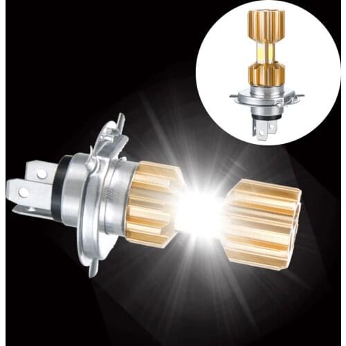 LED H4 Motorfiets Koplamp 12V 3400lm Motorfiets Hoofd Lampen 6500Ksuper Heldere Witte Ligh Motor Hoofd Car Lamp Accessoires