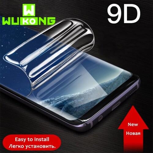 Screen Protector For Samsung S6 S7 S8 S9 Note8 Note 10 Anti Fingerprint Full Screen Coverage Hydrogel screen protector s20 Ultra