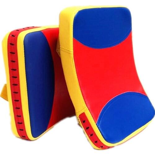 1PC Taekwondo Hand Grasping Horizontal Curved Chest Fighting Training Side Kick Target Boxing Pads