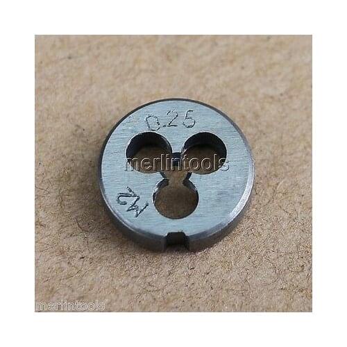 2mm x .25 Right hand Thread Die M2 x 0.25mm Pitch