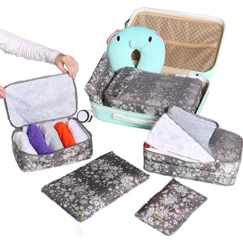 5SET / LOT Thickened Waterproof Travel Storage Bag Underwear Storage Bag Travel Clothes Sorting Bags