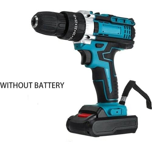 3 in 1 Cordless Electric Drill Brushless Electric Screwdriver Household Torque Gear Drill Hammer Drill Mini Power Tools