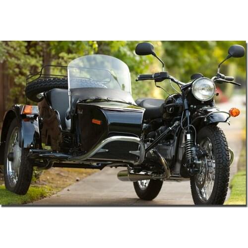 Ural Classic Motorcycles Canvas Painting Wall Art Pictures for Living Room Home Decor Poster