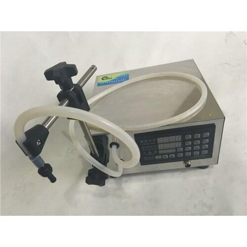 LT-180 Single head Digital Control Liquid Filling Machine Small Portable Electric numerical control Liquid Water Filler
