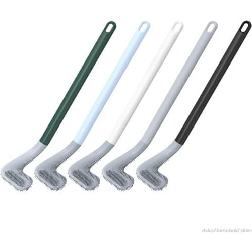 Wall Mounted Cleaning Brush Golf Toilet Brush with Long Handle and Holder Deep-cleaning without Dead Ends Durable ly8 wholesales