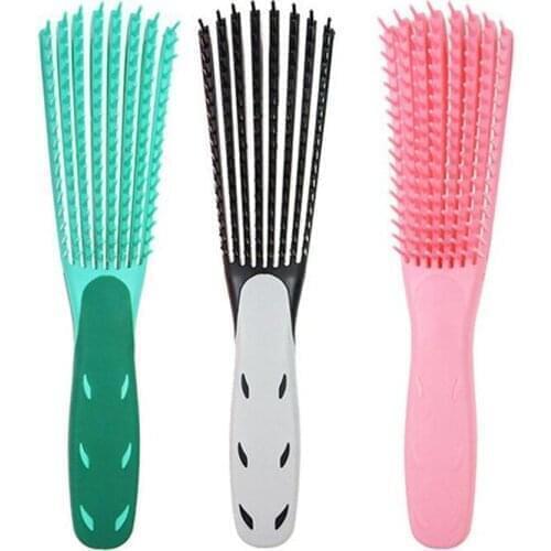 1Pcs Detangling Hair Brush Non-slip Rubber Octopus Comb Scalp Massage Brushes Multi-function Children Bathroom Accessories
