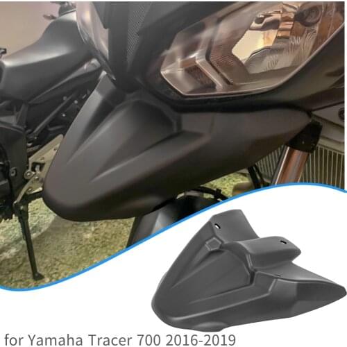 Motorcycle Front Wheel Fender Beak Nose Cone Extension Cover Extender Cowl ForYamaha Tracer 700 2016-2019 Tracer700 GT