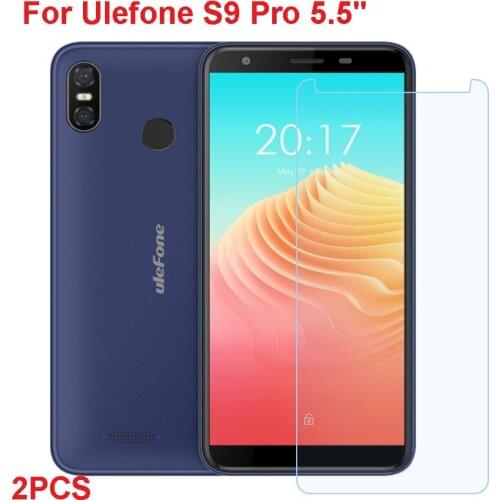2PCS 2.5D 0.26mm 9H Premium Tempered Glass For Ulefone S9 Pro Screen Protector Toughened protective film For Ulefone S9 Pro