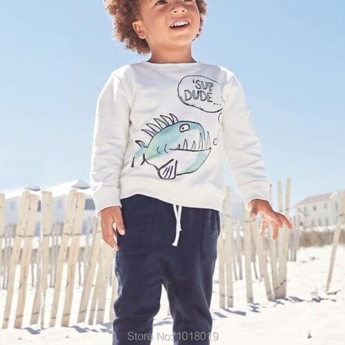 Top Quality 100% Terry Cotton Sweater Pants 2pc Baby Boys Clothes Sets New 2020 Brand Boys Children Suits Bebe Kids Clothing Set