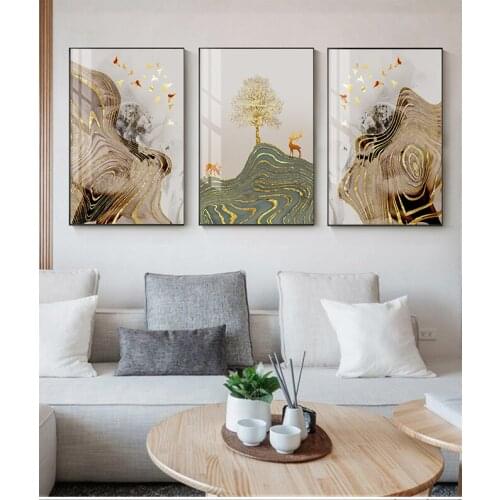 2021 Abstract Golden Ring Diamond Painting Full Square Round 5D Diy Diamond Embroidery Mosaic Cross Stitch Wall StickersZP-4524