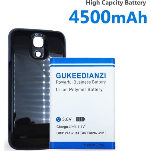 Free Back Door Cover+4500mAh B500AE Battery For Samsung Galaxy S4 mini I9190 I9195 I9192 Mobile Rechargeable Extended Battery