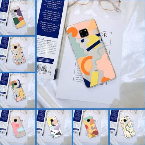 Phone Case For Huawei Mate 9 10 20 Lite Art Graffiti Draw Aesthetic Soft Silicone Back Cover For Huawei Mate 7 8 9 10 20 Pro