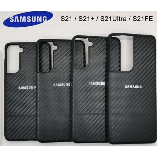 Samsung Galaxy S20 S21 Plus Note 20 Ultra S21FE Case Full Back Protective Cover for Galaxy S20FE S21Ultra S21+ Carbon Fiber Case