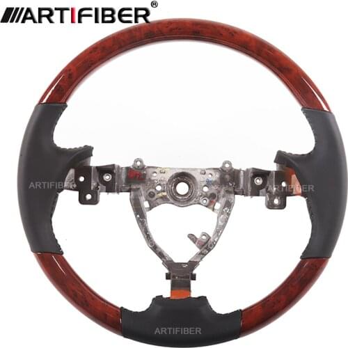 Race display 100% Real Carbon Fiber Black Steering Wheel for Lexus ES
