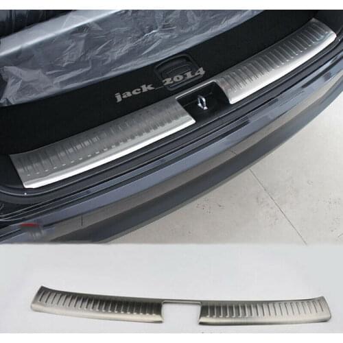 For 2015 2016 2017 2018 Kia Sorento Stainless Rear Bumper cargo Protector sill plate