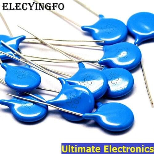 100pcs 10nF 103 3KV 0.01uF 3000V High Voltage Ceramic Disc Capacitor