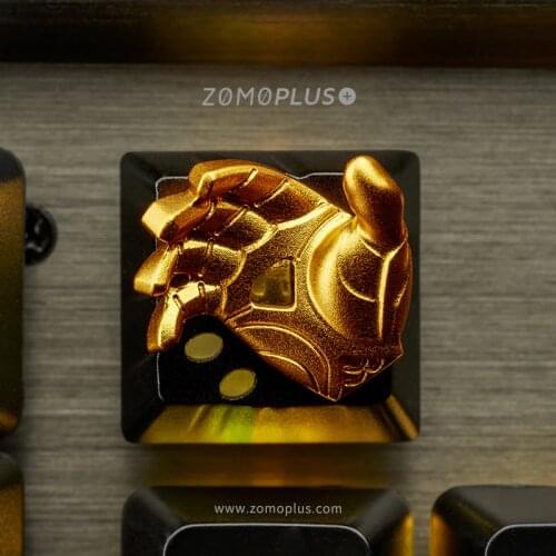 Keycap mechanical keyboard key cap original design, Hand of midas DOTA2 Game theme key cap MX axis aluminum alloy keycaps ,M08
