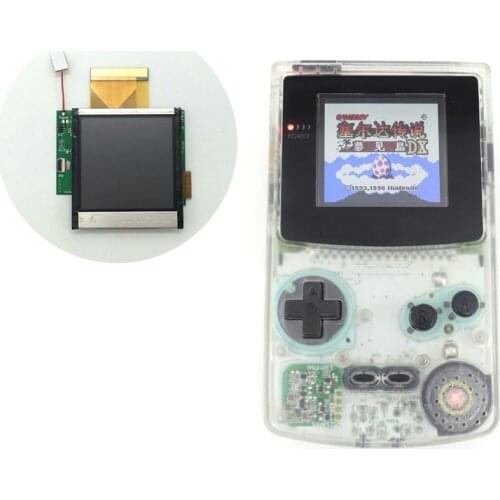 Backlight LCD Screen Modification Monitor Kit for Nintendo Game Boy Color GBC Console Replacement Repair Screen Monitor