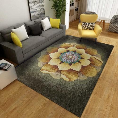 Botanical Tree Leaves Leaf 3D Printed Area Rug Anti-Slip Absorbent Coffee Table Floor Mat Big Carpets For Decor Room Home Living