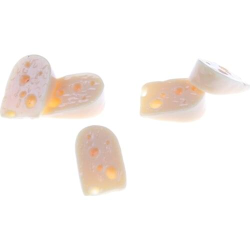 Dollhouse Miniatures Classic Toy Cheeses TOY Mini Simulation Food For Doll Kids Kitchen Toys 5Pcs/lot