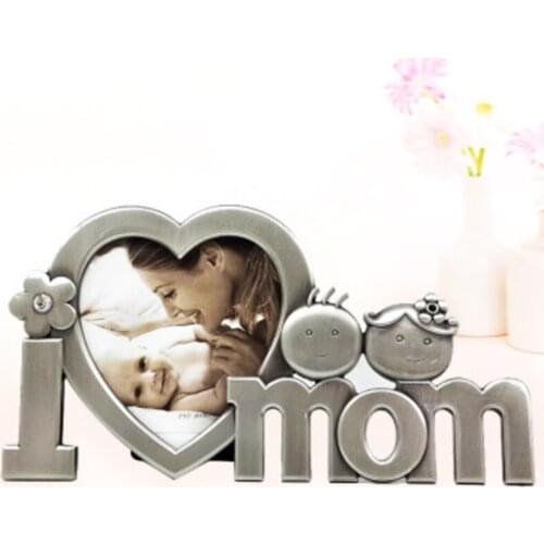 Metal Photo Frame Photo Modern Style Picture Frame Photos Frames Home Decor Metallic Color Mothers Day Fathers Day Gift