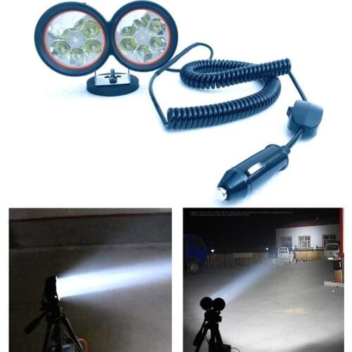 Powerful Car Led Spotlight Magnetic Lamp holder Auto led driving head light Portable work lamp flashlight for Repair Camp Tent