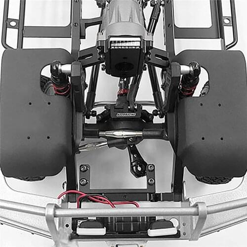 1 pair Front Wheel Cover Fender Nylon Guard for Boom Racing BRX01 Killerbody LC70 RC Car Accessories Parts