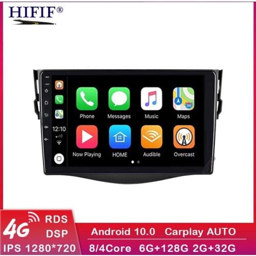 New!! 9'' 2din Android 10 Car DVD Player for Toyota RAV4 Rav 4 2007 2008 2009 2010 2011 Car Radio GPS Navigation Wifi Player