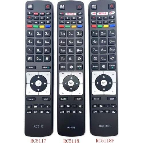 Remote Control For Hitachi RC5117 RC5118 RC5118F 42HYT42U 50HYT62UH Smart TV