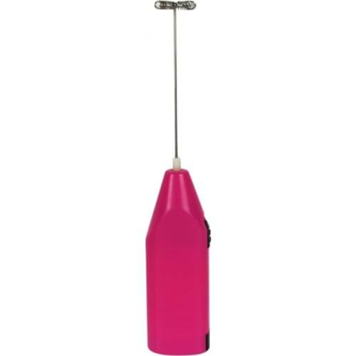 Handheld Stainless Steel Coffee Milk Drink Electric Whisk Mixer Frother Foamer Battery Operated Kitchen Egg Beater Stirrer