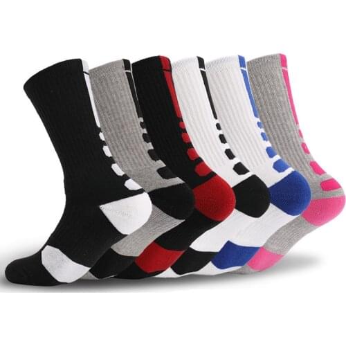 Super Elite Winter Men Sports Socks Riding Cycling Basketball Running Sport Sock Hiking Tennis Ski Unisex Bike Bicycle EU 39-45