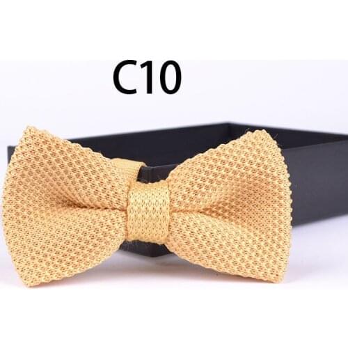 Wedding groom knitting bow ties adjustable Tuxedo bowknot