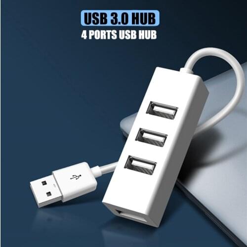 High-Speed 4 in 1 USB 3.0 Hub Laptop PC Computer Notebook USB 2.0 Splitter Adapter 4 Ports Lenovo Dell Asus Laptop Accessories