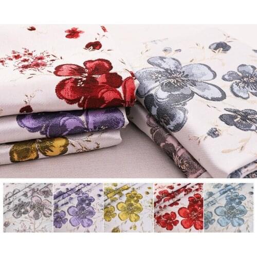 High-precision Polyester Jacquard Fabric European American Style Shirt Jacket Lining Matching Dress Material by Meter Sewing