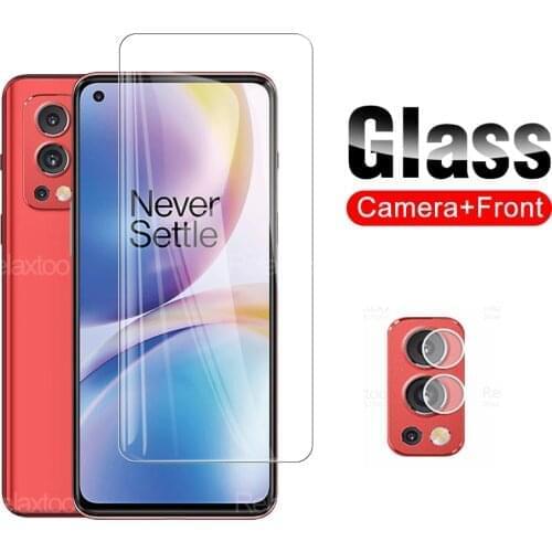 2 in 1 Camera Protector Glass For Oneplus Nord 2 5G On One Plus Nord2 Protective Phone Transparent HD Safety Screen Cover Film