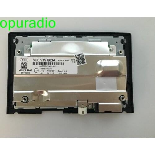 Free shipping Brand new Alpine 8U0919603A 8U0 919 603A 6.5 inch LCD Display for Audi Q3 A1 A3 Car GPS Navigation System